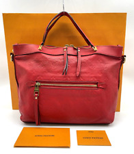 Monograma Louis Vuitton autêntico Empreinte Red Bastille M1169 com bolsa tiracolo DD040014, usado comprar usado  Enviando para Brazil