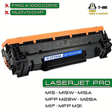 Toner compatibile CF244A per HP LaserJet Pro M15A M15W MFP M28A M28W 1000 pagine usato  Santa Maria Capua Vetere