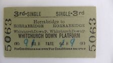 Railway ticket horrabridge for sale  MILTON KEYNES