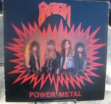 Pantera Power Metal vinilo LP original 1988 con inserto raro segunda mano  Embacar hacia Mexico