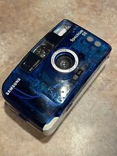 Cámara fotográfica Samsung Spectrum 20 Big Finder 35 mm azul translúcida. Funcionamiento probado segunda mano  Embacar hacia Argentina