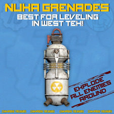 PC ⭐⭐⭐ 500 NUKA GRENADES! BEST FOR LEVELING IN WEST TEK! EXPLODE ALL ENEMIES ⭐⭐⭐ for sale  Shipping to South Africa