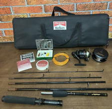 Used, Vintage Marlboro Shakespeare Pflueger Spin & Fly Reel 7' Rod Combo Fishing Kit for sale  Shipping to South Africa