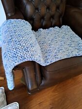 Hand crocheted throw for sale  HINCKLEY