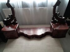 antique walnut dressing table for sale  SALTBURN-BY-THE-SEA