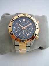 Rotary mens chronograph for sale  CONWY