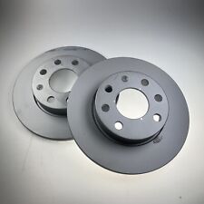 2 ATE brake discs full Ø236 mm front for Opel Astra F Corsa A Kadett D Vectra A for sale  Shipping to South Africa