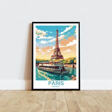 Travel poster parigi usato  Tramonti