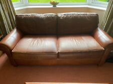 Leather seater sofas for sale  SUTTON
