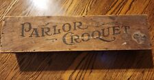 Parlor croquet lawn for sale  Winnetka