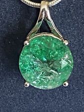 Sterling silver green for sale  BASILDON