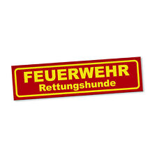 Feuerwehr rettungshunde magnet gebraucht kaufen  Leipzig