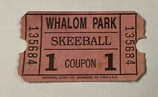 Whalom park skeeball for sale  Sterling