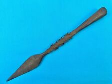 Vintage Antique Old African Africa or Philippine Metal Spear Head Point for sale  Shipping to South Africa