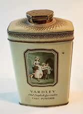 Vintage 20's Yardley Old English Lavender Talc Powder Tin Partially Full England for sale  Shipping to South Africa