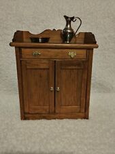Vintage 80's Gramercy Park Mini Wooden Dry Sink Cabinet Music Box  George Good. , used for sale  Youngstown