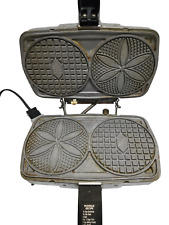 Vintage Magic Maid Pizzelle Cookie Waffle Maker Electric Iron Grill Model 920 for sale  Shipping to South Africa