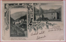 Cartolina antica saint usato  Biella