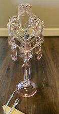 Candelabro de acrílico rosa abajures de mesa (funciona) comprar usado  Enviando para Brazil