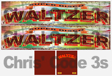 Adesivo adesivo para reboque Code 3 - pintura Waltzer Ride 1/50 1/64 1/76 1/87 1/148  comprar usado  Enviando para Brazil