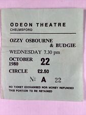 Ozzy osbourne ticket for sale  PRESTON