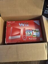 Nintendo Red Super Mario Bros 25th Anniversary Wii Console Lot for sale  Shipping to South Africa
