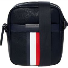 TOMMY HILFIGER Mens Navy Grained Cross body/Pouch Bag *** NEW WITHOUT TAGS *** til salgs  Frakt til Norway