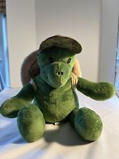 Usado, Cáscara extraíble de tortuga verde rellena Build A Bear 16 pulgadas. Sombrero camuflado incluido  segunda mano  Embacar hacia Argentina