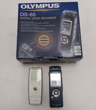 Boxed Working Olympus DS-65 Digital Voice Recorder + Unboxed Olympus VN-1100 for sale  Shipping to South Africa