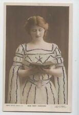 POSTCARD MISS MARY ANDERSON READING BOOK GLITTER APPLIQUE ROTARY 393C W&D DOWNEY for sale  LLANFAIRFECHAN