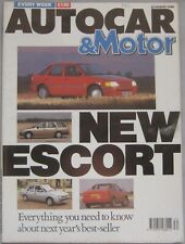 Autocar magazine 1990 for sale  DARWEN