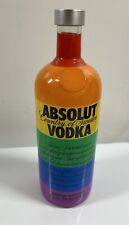 Usado, Botella de 1 litro Absolut Vodka PRIDE Rainbow Vodka - vacía segunda mano  Embacar hacia Argentina