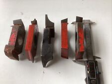 5 X 30mm Bore Spindle Moulder Cutter Blocks May Need Sharpening New Tips Blades for sale  Shipping to South Africa