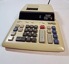 Usado, Calculadora de impressão eletrônica Sharp EL-2630GII máquina de adição de 12 dígitos vintage  comprar usado  Enviando para Brazil