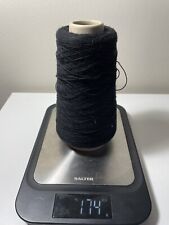 Black cotton yarn for sale  LONDON