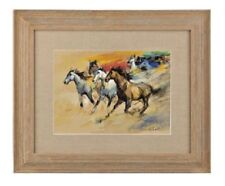 Cowboy horses painting for sale  Beverly Hills