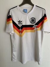 Maglia calcio GERMANIA Adidas VINTAGE  ITALIA 1990 soccer shirt jersey maillot c, usato usato  Gubbio