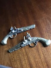 Brass guns pair for sale  WIGAN