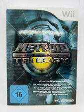 Metroid Prime Trilogy Nintendo Wii CAIXA COMPLETA MANUAL na caixa comprar usado  Enviando para Brazil