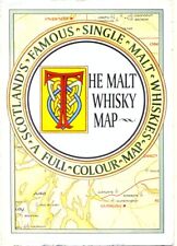 FAMOSO MAPA COLORIDO DE UÍSQUE SINGLE MALT ESCOCÊS EXCELENTE QUALIDADE DÉCADA DE 1970 (?) comprar usado  Enviando para Brazil