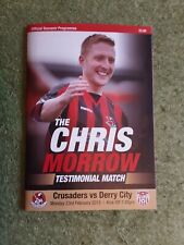 Crusaders derry city for sale  BELFAST