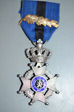 I12R) Médaille militaire belge ordre de Léopold II Royaume de Belgique medal, occasion d'occasion  Saint-Jean-en-Royans