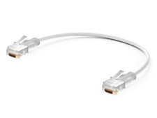 UniFi Etherlighting RJ45 CAT6 Ethernet Patch Cable UACC-Cable-Patch-EL-0.15M-W, used for sale  Shipping to South Africa