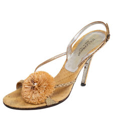 Sandalias con flecos beige yute Dolce & Gabbana talla 37,5 segunda mano  Embacar hacia Argentina