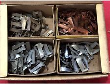 OLD TIME NOS STECK BODY MOLDINGS & TRIM SLIDE FASTENERS 30s 40s 50s OLD SKOOL!! for sale  Shipping to South Africa