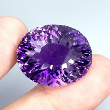 Used, Oval Fancy Cut Natural Purple Amethyst 33.48ct 22.5x18mm Marvelous Big Gemstone for sale  Shipping to South Africa