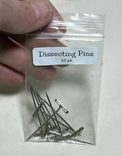  Dissecting Pins Pack Of Ten Pins Science Tools Anatomy And Physiology  for sale  Shipping to South Africa
