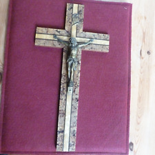 Altes holzkreuz farbig gebraucht kaufen  Bergwald