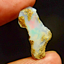 Opala de fogo etíope 100% natural 8,15 ct jogo bruto de cor espécime pedra preciosa comprar usado  Enviando para Brazil