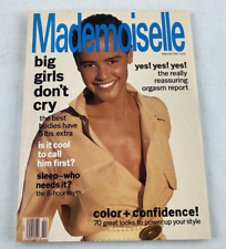 Revista vintage Mademoiselle de febrero de 1990, moda, salud, belleza y más segunda mano  Embacar hacia Argentina